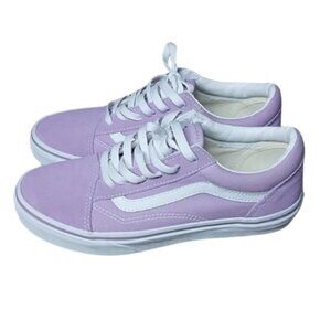 VANS Ward Old School Lilac Purple Low Top Sneakers 7.5